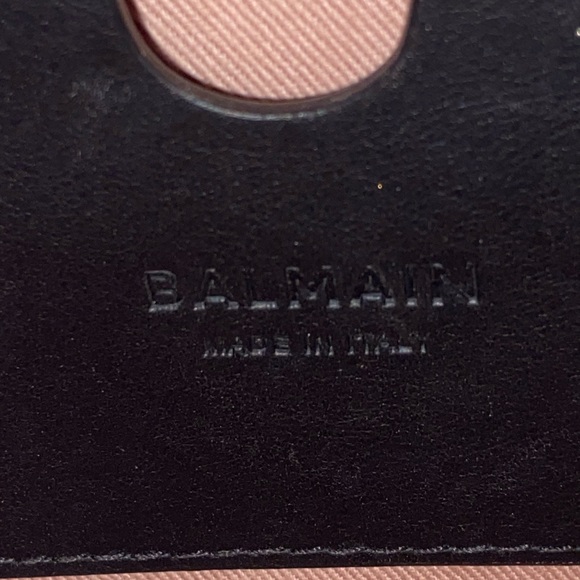 Balmain Black Disco Crossbody Bag a Comfortably Stylish BEAUTIFUL SHOWSTOPPER - Picture 7 of 13